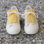flecos zapatillas dorados par juntos 2018