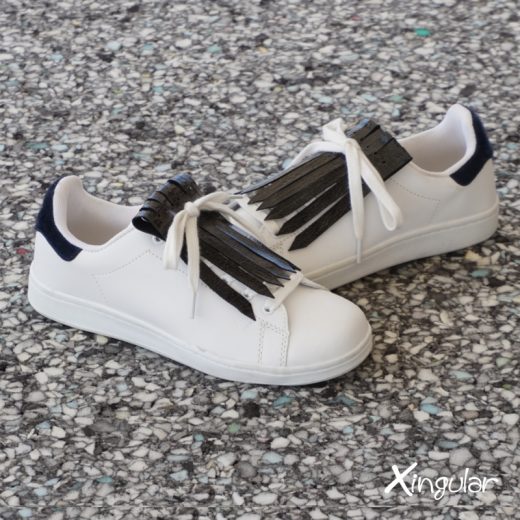 flecos zapatillas tornasolado par 2018