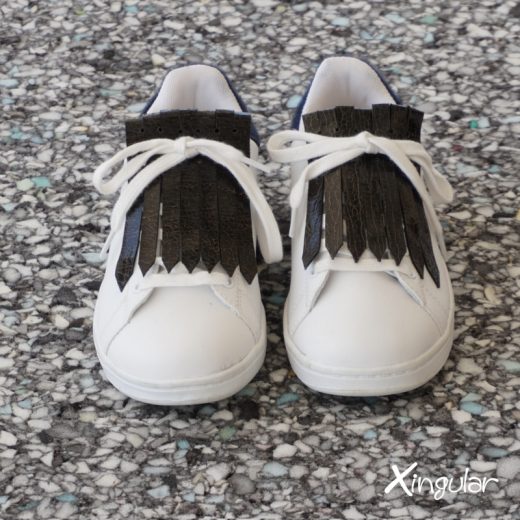 flecos zapatillas tornasolado par juntos 2018