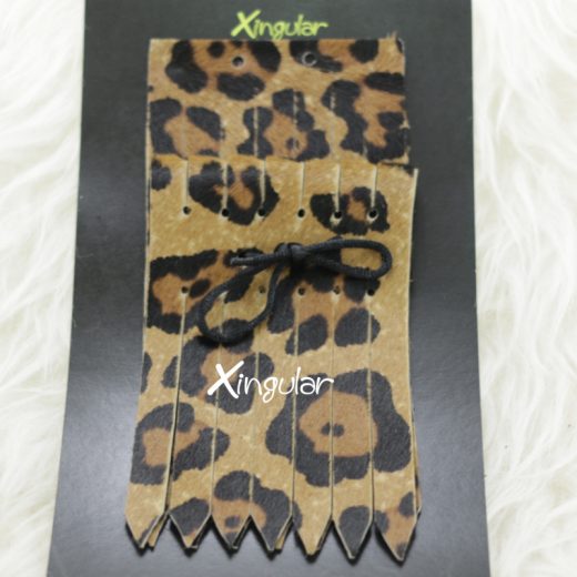 flecos zapatillas leopardo pack