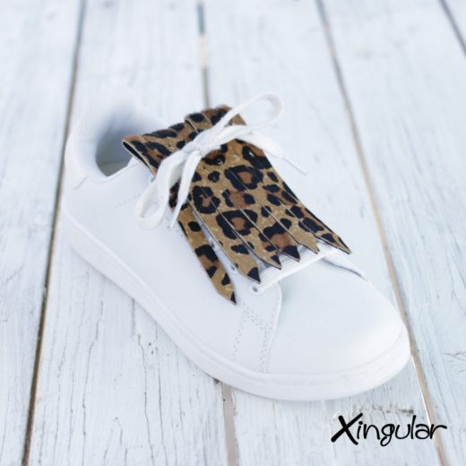 Flecos zapatillas leopardo