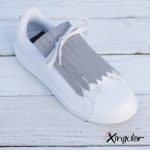 Flecos Zapatillas Gris Perla