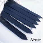 flecos zapatillas negro detalle