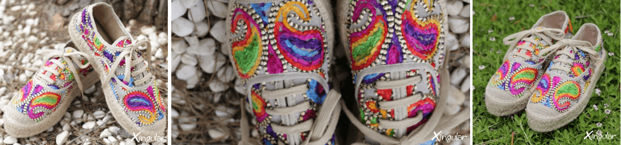 Alpargatas multicolor