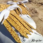 flecos zapatillas murano mostaza detalle arena