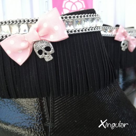cubrebotas monster high detalle