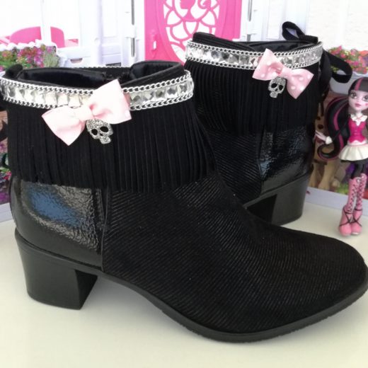 cubrebotas monster high par