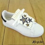 Lengüetas zapatillas jeans