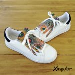 Flecos Zapatillas Círculos Abstractos pares 800px