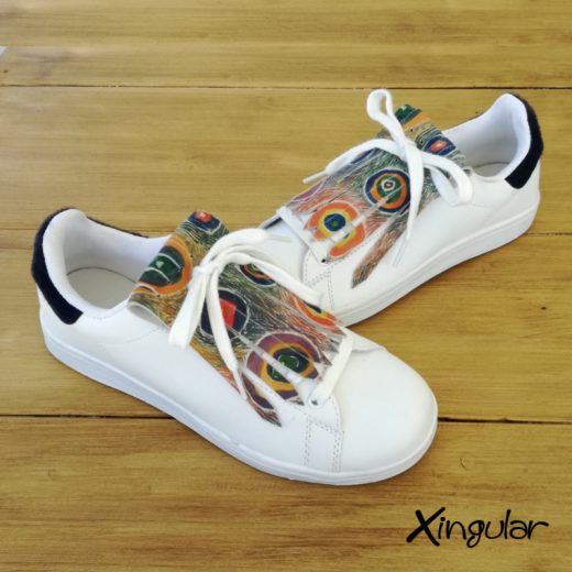 Flecos Zapatillas Círculos Abstractos pares 800px