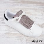 flecos zapatillas glitter
