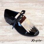 lengüetas zapatos tierra