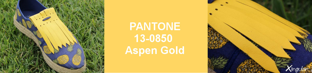 PANTONE PRIMAVERA VERANO 2019-Aspen Gold