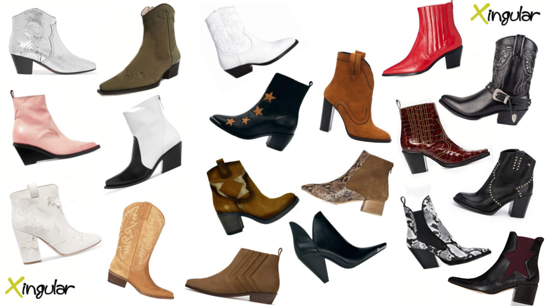 Las botas cowboy han venido para quedarse - diferentes modelos
