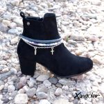 pulsera botas arty azuladas BN