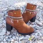 pulsera botas gaudi bronce par BM