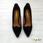 Broche para zapatos Negro